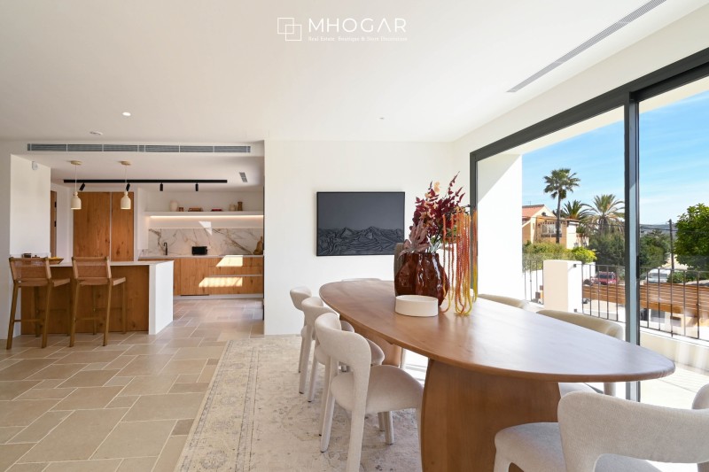El arte de vivir en Moraira, Costa Blanca - elegante villa de obra nueva de estilo mediterráneo con vistas abiertas!